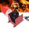 Industrial Alarm, Emergency Warning Light Outdoor Alarm,Alarm Siren with Strobe Light,Audible and Visual LED Strobe Alarm High Decibel Sound Security Siren view 2