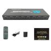 MOOKEENONE HDMI Switch 7 in 1 Out, 4K 60hz HDMI Selector Switch HDMI 2.0 Switch with Remote Control for HDTV PC Gamepad Console view 1