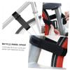 Angoily 3pcs Bike Wheel Strap Hook and Cable Tie Reusable Fastening for Organizing Cords and Cables Lightweight and Stylish Design view 4