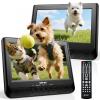 OTIC 10.1" Dual Car DVD Player,Portable DVD Player for Car Headrest Dual Screen with Remote, 5 Hours Rechargeable Battery, Last Memory, All Region, Support DVD/CD/USB/SD Card view 1