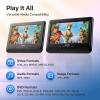 OTIC 10.1" Dual Car DVD Player,Portable DVD Player for Car Headrest Dual Screen with Remote, 5 Hours Rechargeable Battery, Last Memory, All Region, Support DVD/CD/USB/SD Card view 4