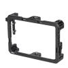 Nitze Monitor Cage, with HDMI Cable Clamp 1/4 ARRI locating Holes and a 3/8" ARRI locating, for SLR Camera, Monitor, and Tripod Compatible with Feelworld F6 PLUSX / F6 Plus / F5 PRO / F5 Prox view 1