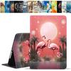 BWOOLL Case for iPad (A16) 11th Generation 11 Inch 2025, iPad 10th Generation 10.9 Inch 2022, Slim Lightweight PU Leather Stand Cover with Auto Wake/Sleep, Flamingo view 1