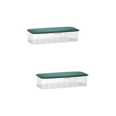 UKCOCO 2pcs Desktop Cable Storage Box Efficient Cable Organizer for Desk Multiple Compartments Portable Design and Material for Cord Management