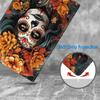 BWOOLL Case for iPad (A16) 11th Generation 11 Inch 2025, iPad 10th Generation 10.9 Inch 2022, Slim Lightweight PU Leather Stand Cover with Auto Wake/Sleep, Sugar Skull Girl Flowers view 4