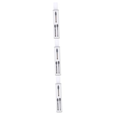 jojofuny 3sets Earphone Cleaning Brush Headset Cleaner for Headphones Mobile Phones and Digital Devices Flexible Brush for Deep Cleaning and Dust Removal Practical and Design