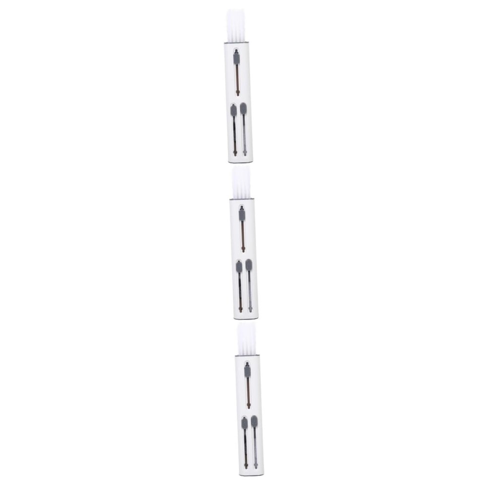 jojofuny 3sets Earphone Cleaning Brush Headset Cleaner for Headphones Mobile Phones and Digital Devices Flexible Brush for Deep Cleaning and Dust Removal Practical and Design