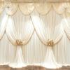 50ft x 10ft Wrinkle Free Champagne Wedding Backdrop Curtains for Party Bridal Shower Reception Decorations Champagne Fabric Curtain Backdrops Drapes for Photography Baby Shower Birthday Background view 3