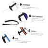 Angoily 4pcs Bike Wheel Fixing Strap Nonslip Band Cycle Wheel Multifunctional Ties for Power Cables Yoga Mats Sports Bottles view 2