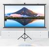 Projector Screen and Stand, 60'' 72'' Portable Projector Screen 16:9, Outdoor Projector Screen, 2.5 Gain, 160 Degree View Angle, 2 Mounting Modes, for Home Cinema, Backyard Party ( Size : 72" (16:9) ) view 1