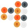 DOITOOL 12pcs USB Storage Box Cord Management Wire Organizer Winder Portable Cable Winder for Charging Data Cables Vibrant Transparent Impact Resistant Design view 1