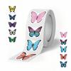 500 PCS Butterfly Stickers Rolls Waterproof Holiday Decals for Water Bottles Like Hydroflask, Phone, Laptop | Cute Aesthetic Decor for Adults & Teens view 1