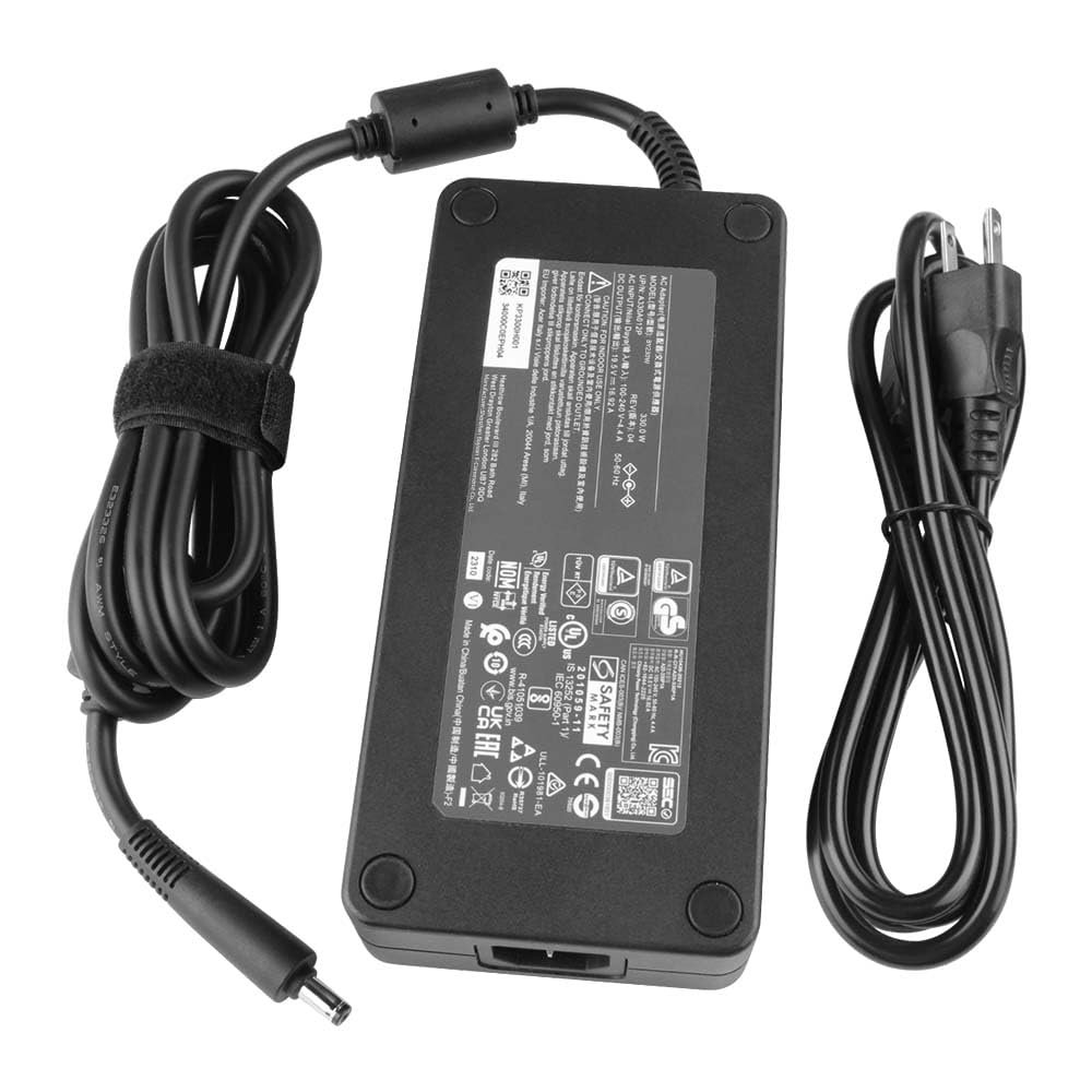 19.5V 16.9A 330W Charger for Acer Nitro 5 16 17 Gaming AN515-58 AN16-41 AN17-51 Predator Helios 16 PH16-71 AN16-41-R62L AN17-41-R6L9 AN17-51-78BS PH16-71-71AV PH16-71-94S6 AN515-58-73RS