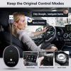 AISONA Wireless CarPlay & Android Auto Adapter for iPhone & Android - Convert Wired to Wireless, Plug & Play, Fast & Stable Connection, Low Latency, 2024 Upgrade (Includes USB-C Adapter) view 2