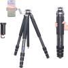 Carbon Fiber Tripod-INNOREL GT254C Professional Camera Stand Compact Portable Tripod for Digital DSLR Camera 4-Section Camera Stand Support with Special-Shaped Center Column Load 33lb/15kg view 1