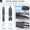 Carbon Fiber Tripod-INNOREL GT254C Professional Camera Stand Compact Portable Tripod for Digital DSLR Camera 4-Section Camera Stand Support with Special-Shaped Center Column Load 33lb/15kg view 3