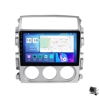 ADMLZQQ Double Din Car Stereo Multimedia with Bluetooth and 9" Touchscreen Android 12 for Suzuki Liana 2004-2008,with GPS/Car-Play Android/SWC/Backup Camera/Mirror Link/4G WiFi,M600s