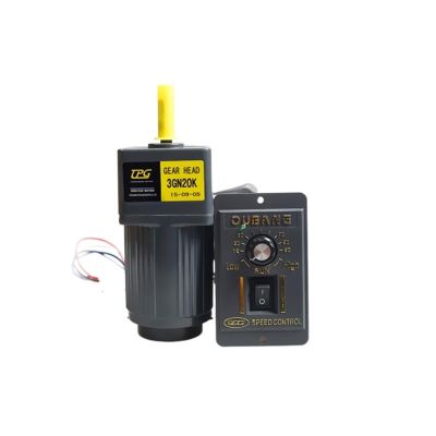15W 220V AC Gear Electric Motor With Speed Regulator Adjustable Speed Single Phase Asynchronous High 3IK15RGN-C (Size : 0-9RPM)