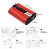 1000W Pure Sine Wave Power Inverter DC 12V 24V to 110V 220V AC, Car Power Inverter with Car Charger Lighter Adapter,Car Converter with Universal Outlets and Dual USB Charging Ports,24Vto110V (12V view 4