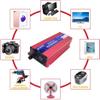 12V 24V 48V 60V 72V to 110V 230V Voltage Converter Pure Sine Wave Inverter 600W 1600W 2200W 3000W with LCD Display & AC Sockets for Household Travel Camping Rv Emergency,2200W-60Vto110V (2200W 12 view 2