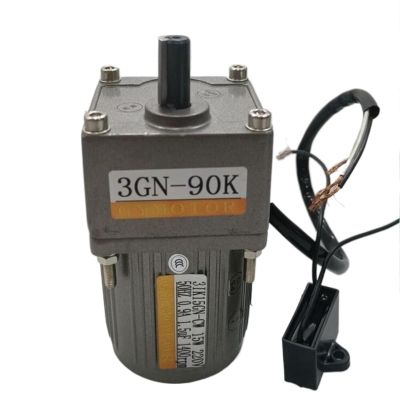 AC 220V 15W Single Phase Gear Motor, Fixed/Constant Speed Motor With Gearbox (Size : 12.5K- 120rpm)