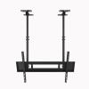 THEGA Adjustable Ceiling TV Mount Bracket - Height Adjustable Ceiling TV Mount, Double Mast TV Mount for 60-100 Inch LED Flat Screen, Ceiling Mounting, Max VESA 1000x600mm (Size : 3m) view 3