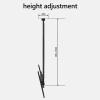 THEGA Adjustable Ceiling TV Mount Bracket - Height Adjustable Ceiling TV Mount, Double Mast TV Mount for 60-100 Inch LED Flat Screen, Ceiling Mounting, Max VESA 1000x600mm (Size : 3m) view 4