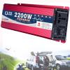 1600W 2200W 3000W Pure Sine Wave Power Inverter DC 12V/24V/48V/60V to AC 110V 220V Charger Converter Pure Sine Wave Power Inverter with Universal Socket,3000W-48Vto110V (48Vto110V 2200W) view 1