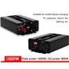 Pure sine Wave Power Inverter 1600W 3000W 3500W 4500W 7000W 10000W DC 12V 24V 48V to AC 230V Transformer Inverter Voltage Converter with AC Outlet for RV Truck Car,1600W-48Vto220V (1600W 48Vto220 view 3