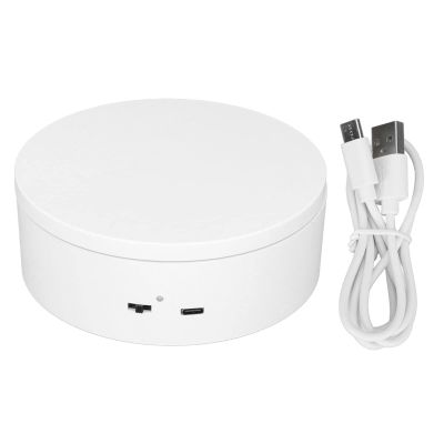 Eeneme Rotating Display Stand 360 Degree Motor Rotary Display Stand Turntable For Small Product Display 3kg (Diameter 13cm/5.1inch)