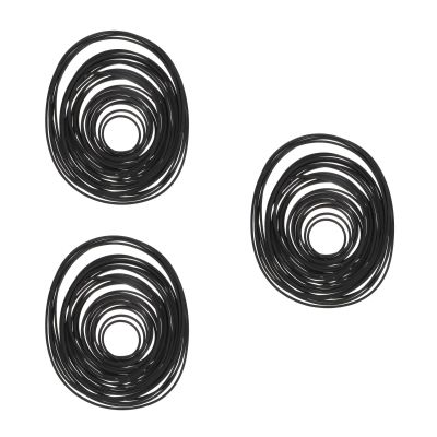 ifundom 90pcs Rubber Flat Belt for Cassette Recorder Repair Replacement Belt for Recorders Compatible Dvd Drives and Portable Players Low Noise Transmission Thickness