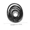 ifundom 90pcs Rubber Flat Belt for Cassette Recorder Repair Replacement Belt for Recorders Compatible Dvd Drives and Portable Players Low Noise Transmission Thickness view 2
