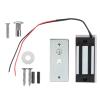 Pilipane Electric Magnetic Lock 60KG, DC24V Mini Electromagnetic Lock Electronic Magnetic Door, Fail Safe NC Mode Single Door for Access Control System view 1