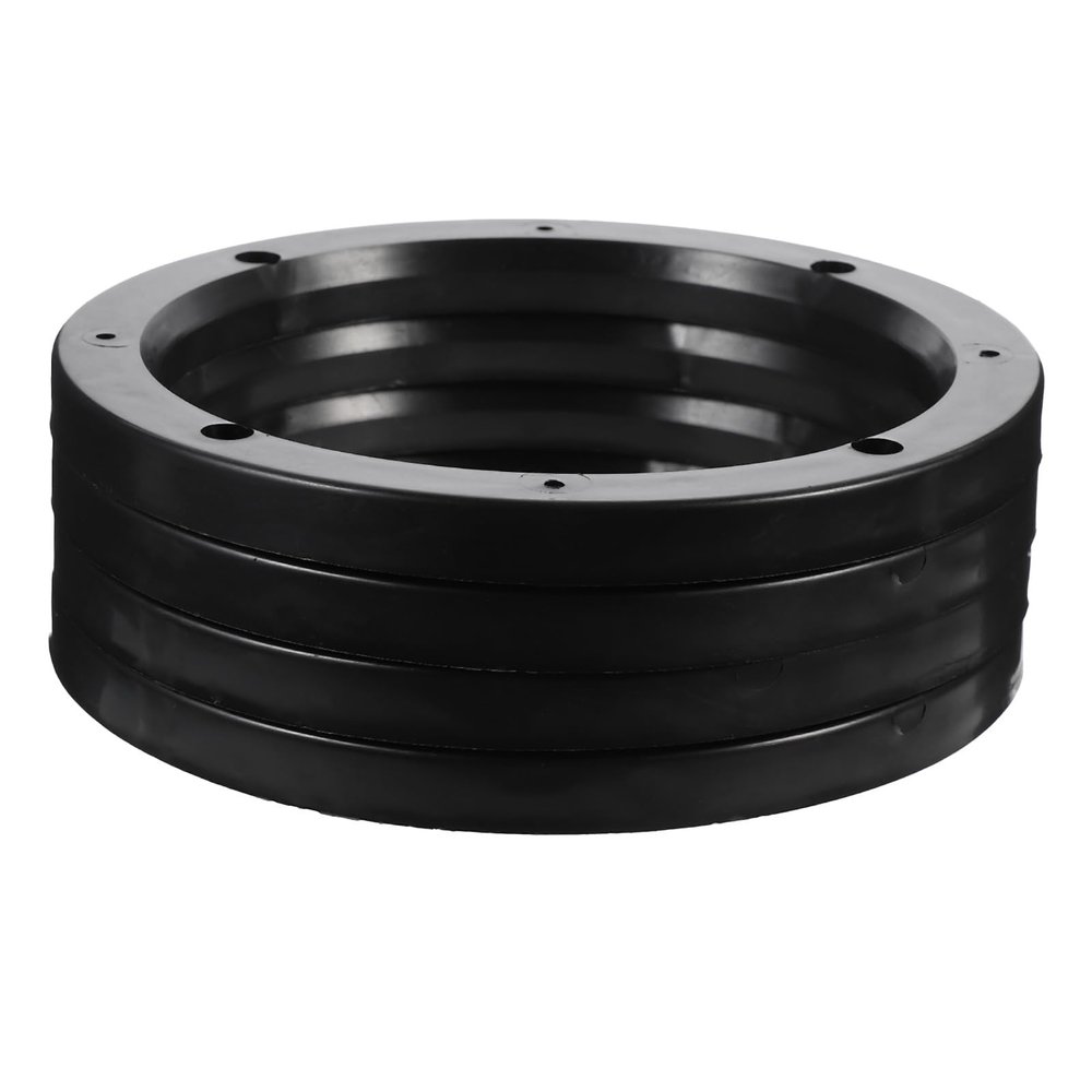 2 pairs Car Speaker Spacers Universal Auto Speaker Adapter Rings Custom Installation