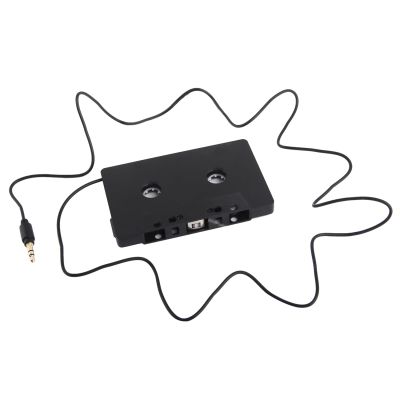 CHICHIYANG 3.5mm AUX Audio Cassette Tape Adapter Wired Stereo Surround Converter for Car/ MP3/ Computer