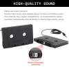 CHICHIYANG 3.5mm AUX Audio Cassette Tape Adapter Wired Stereo Surround Converter for Car/ MP3/ Computer view 3