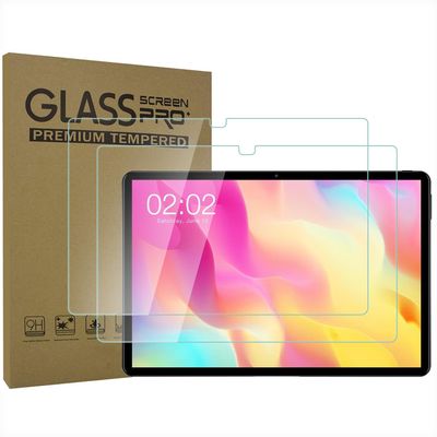 AIJAKO 2-Pack Tablet Screen Protector for TECLAST T60 Tablet 12 inch Android 14 Tablets, Tempered Glass Film for TECLAST T60, Anti-Scratch 9H Hardness, ST60FG