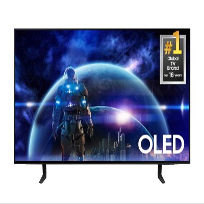 Samsung 48-Inch Class OLED 4K S90D Series HDR Smart TV w/Dolby Atmos, Object Tracking Sound Lite, Motion Xcelerator, Real Depth Enhancer, 4K AI Upscaling, Alexa Built-in (QN48S90D, 2024 Model)