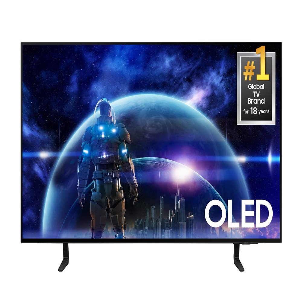 Samsung 48-Inch Class OLED 4K S90D Series HDR Smart TV w/Dolby Atmos, Object Tracking Sound Lite, Motion Xcelerator, Real Depth Enhancer, 4K AI Upscaling, Alexa Built-in (QN48S90D, 2024 Model)
