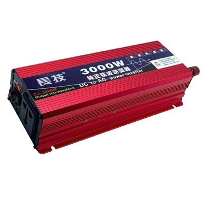 1600W/3000W/3500W/4000W/5000W/6000W/8000W/10000W/12000W car inverter12V 24V 48V 60V 72V DC to 110V Pure sine Wave Inverter,Transformer Converter Voltage Car Power Inverter for, (Color : 3000W, Size