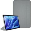 AIJAKO Case for TECLAST T60 Tablet 12 inch Android 14 Tablets, Ultra Slim PU Leather Folding Protective Cover Case with Auto Wake/Sleep Trifold Stand Soft TPU Back Shell for TECLAST T60, Silver view 1