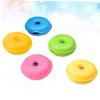 Angoily 15pcs Colorful Turtle Shape Cable Organizer Data Wire Storage Reels for Headphones Chargers Cord Winders Random Colors for Home Office Travel view 2