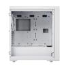 FSP CUT593 Series Full Tower Computer Case Dual Tempered Glass Side Panel 140MM ARGB Fan X4 (CUT593P, White) view 3