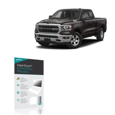 BoxWave Screen Protector Compatible with Ram 2023 1500 Display (12 in) - ClearTouch Crystal Privacy (2-Pack), Privacy Screen Protector Flexible Film Clear