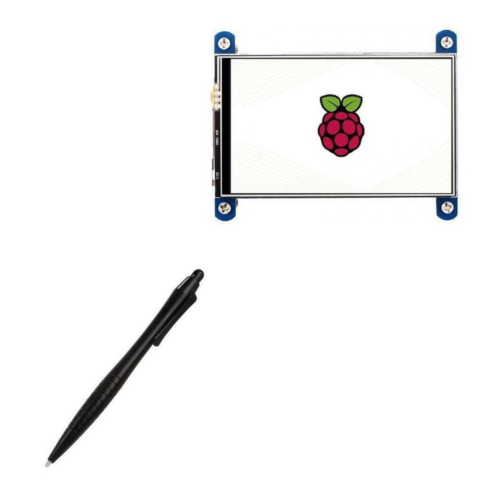 BoxWave Stylus Pen Compatible with Waveshare Resistive Touch LCD (4 in) - DirectTip Resistive Stylus, DirectTip Resistive Stylus - Jet Black