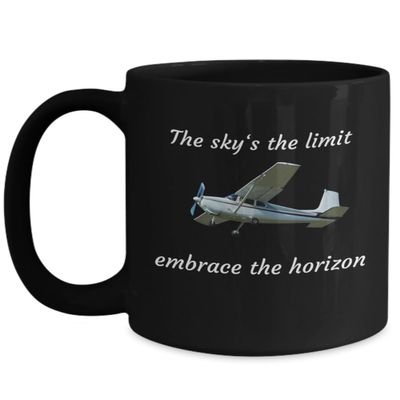 Cessna Cup, Gift for Pilots, Gift for Future Pilots, New Pilot Gift, Cessna Airplane, Airplane Cup, Birthday Gift for Pilots