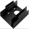 3.5 Inch to 2.5 Inch Ssd/HDD Hard Drive Drive Bay Adapter Mounting Bracket Converter, Double Bay Professional Design view 2