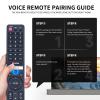 GB326WJSA New Voice Replacet Remote Fit for Sharp Smart TV with YouTube Netflix 4T-C60BJ3T 4T-C60BK1X 4T-C70Bj3T 4T-C60BJ5T 4T-C70BJ5T 2T-C32BE1T 2T-C32BG1X 2T-C32BG1I 2T-C40BG1X 2T-C42BE1T view 4