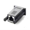 GXMRHWY RJ45 to DB9 Adaptor ADP-RJ458P-DB9 D-sub 9pin Straight to RJ45 8P Straight Female Connector (DB9 Female to RJ45) view 2