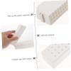 minkissy 3pcs Nail Drill Bit Storage Box Plastic Display Case for Nail Art Grinding for Salon Home Use Compact Portable Design view 3